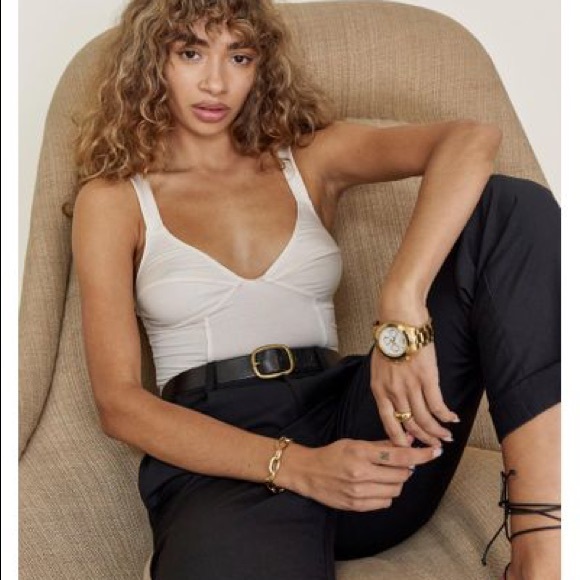 NWT Reformation Lena Knit Bodysuit - Picture 2 of 7